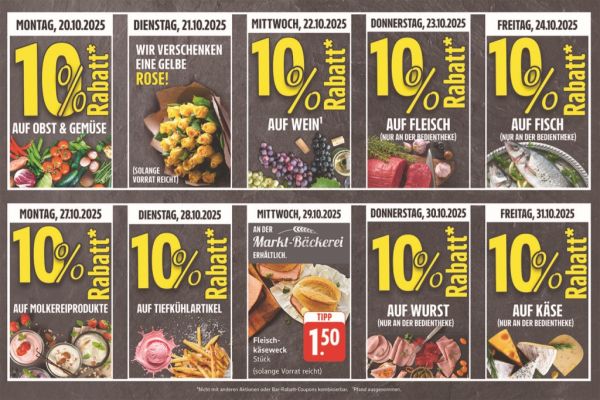 Zum Jubiläum gibt es im ab 20. Oktober 2025 viele tolle Rabattaktionen