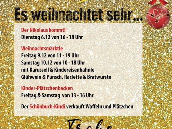 Edeka Weinle Weihnachtsmärktle 2023 in Gärtringen