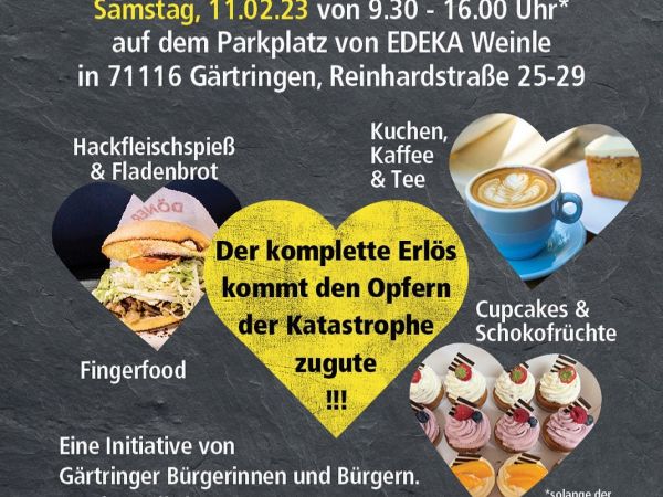 Benefizaktion für Erdbebenopfer 2023